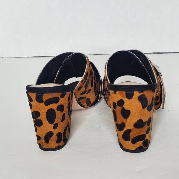 Sole Society Leopard Sandals - Picture 7 of 8